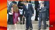 Obama and Sarkozi Admiring a Woman's Backside