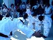 neşeli kapler anaokulu miniklerin taekwan-do göste